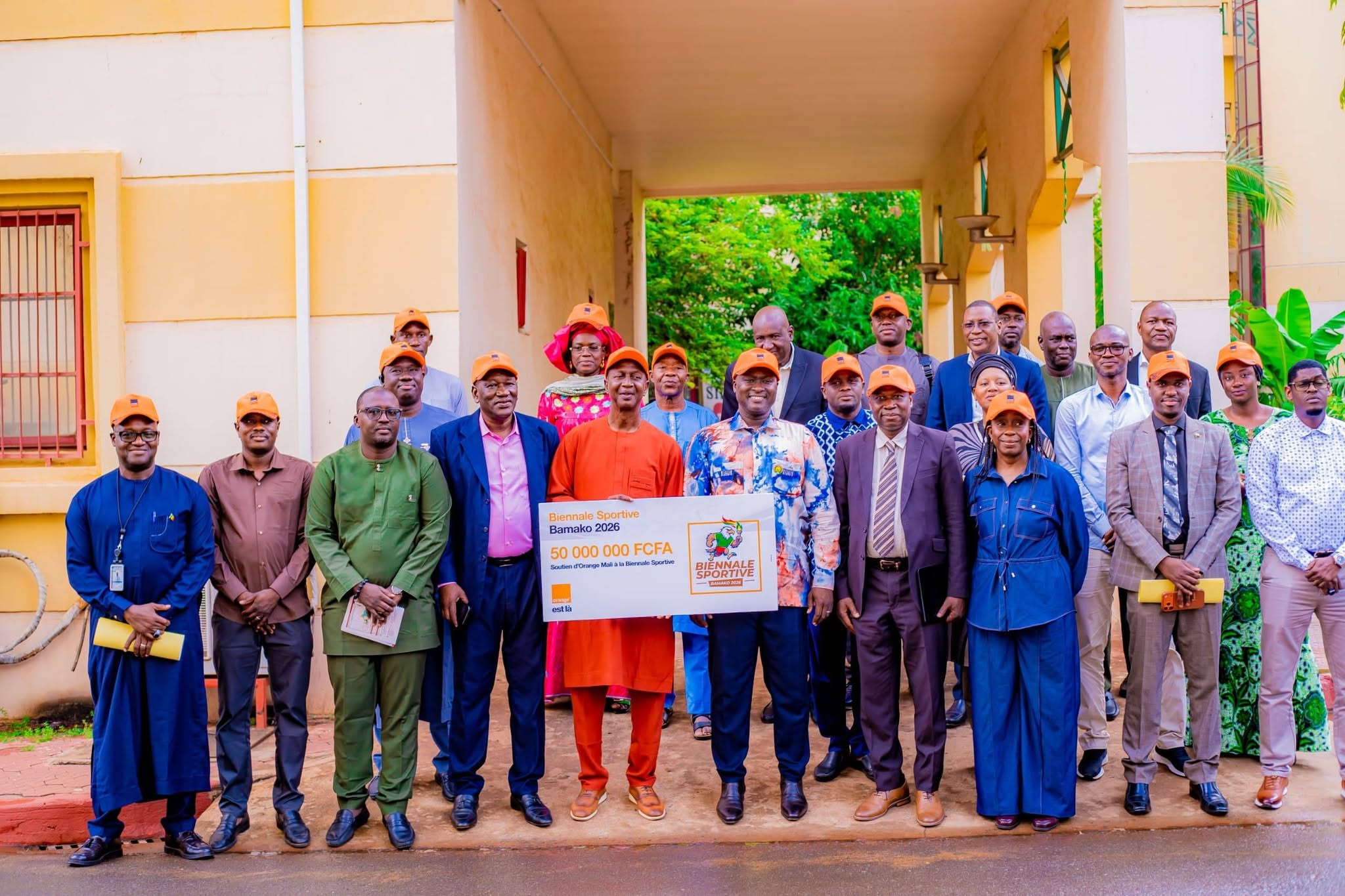 BIENNALE SPORTIVE DU MALI : ORANGE MALI DECAISSE 50 000 000 CFA