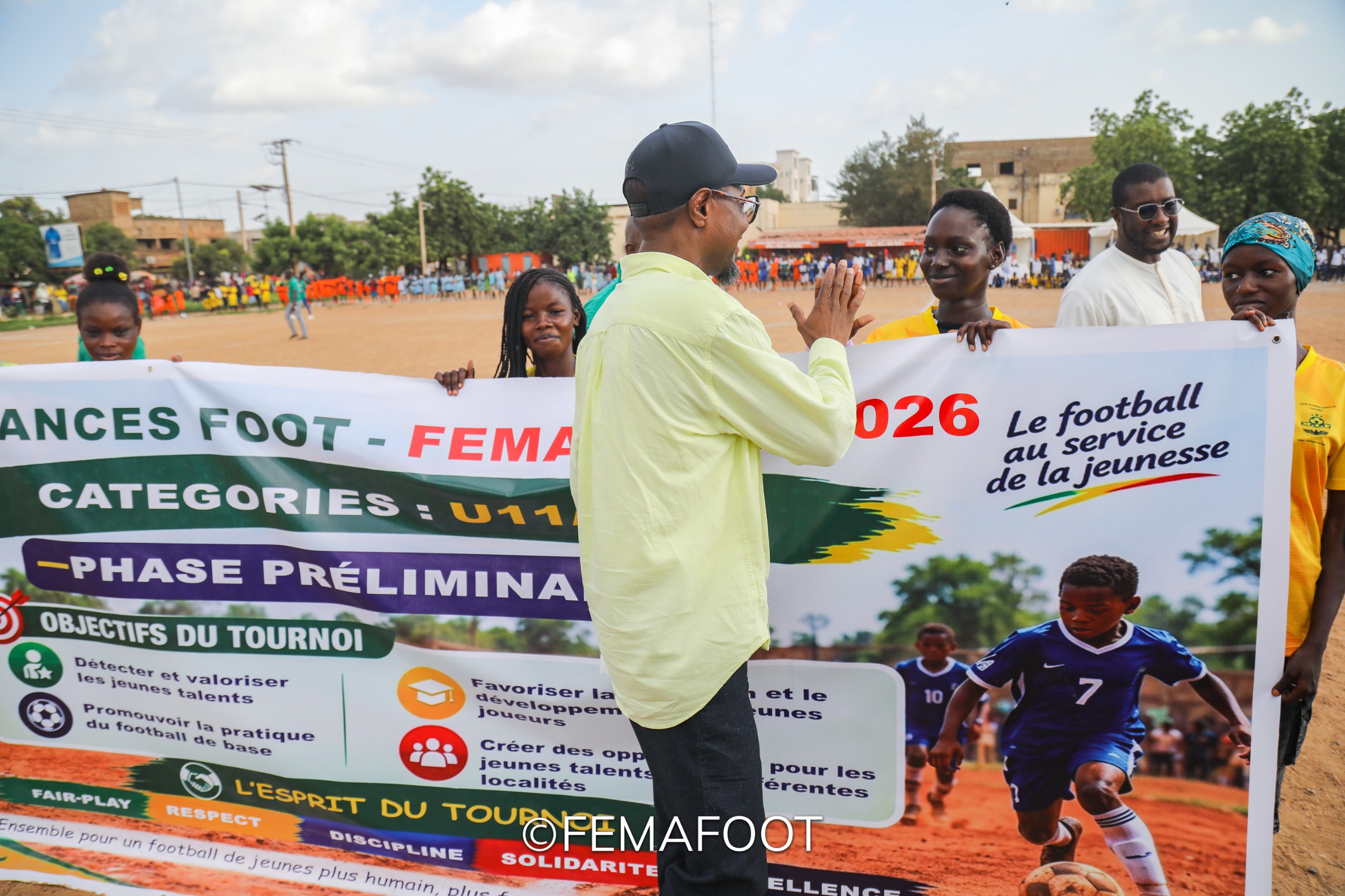 FEMAFOOT-TOURNOI VACANCES FOOT 2026 : concrétisation d'une promesse