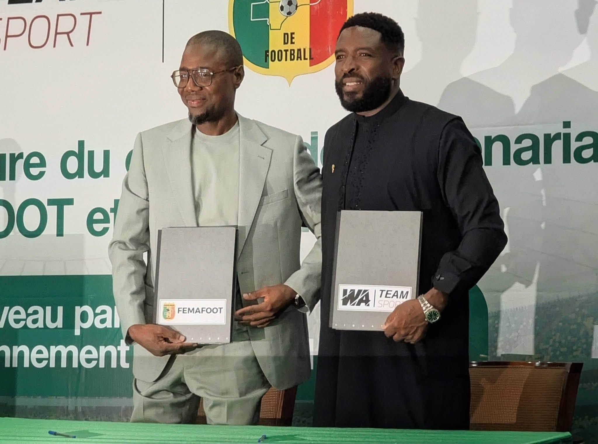 SÉLECTIONS NATIONALES DU MALI : WA TEAM SPORT, NOUVEL ÉQUIPEMENTIER
