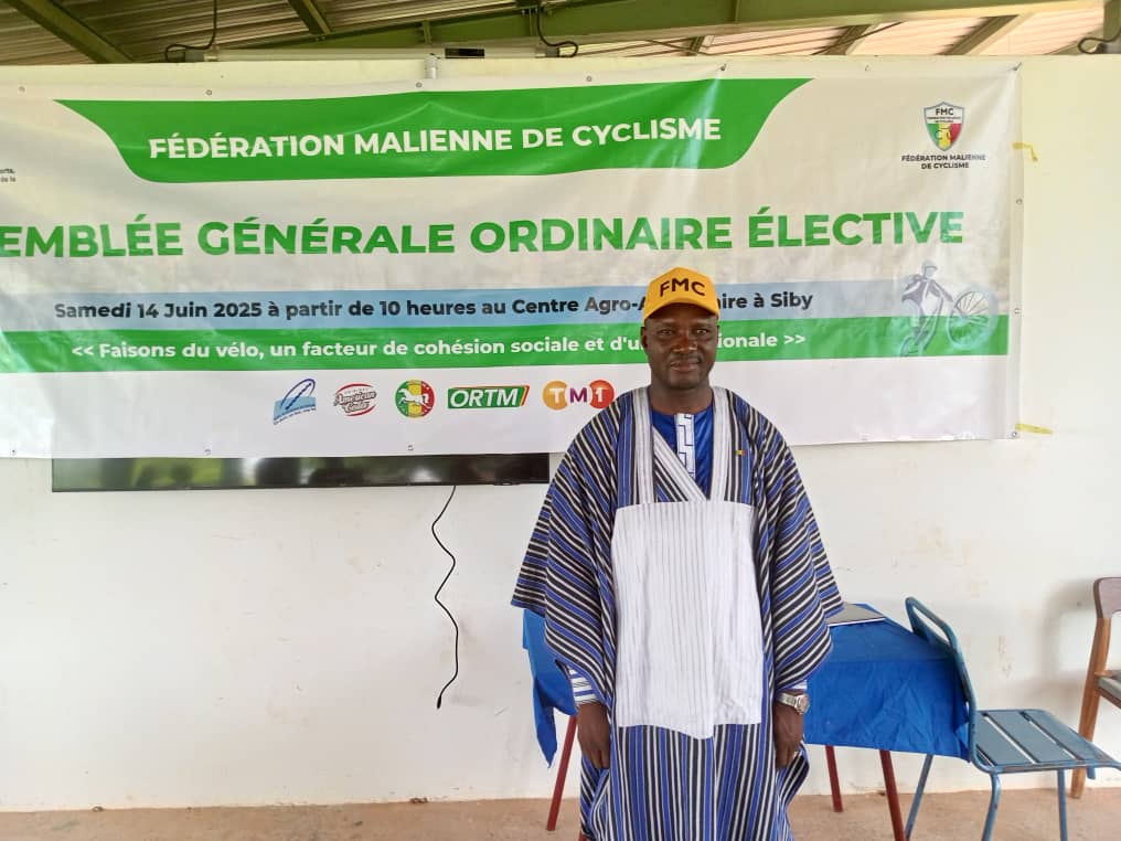 CYCLISME : LE PRÉSIDENT SIDY BAGAYOKO REMPILE