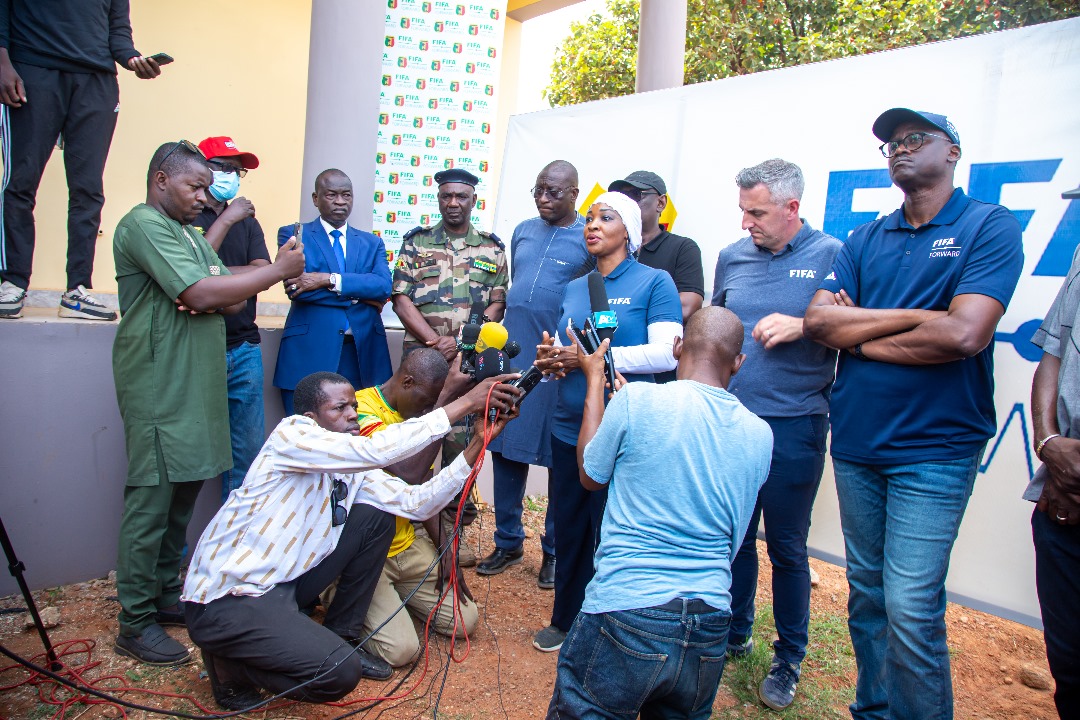 CENTRE TECHNIQUE DU MALI : la FIFA assiste à la remise technique